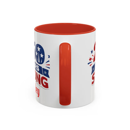 250 Years Strong America Anniversary Mug | Accent Coffee Mug