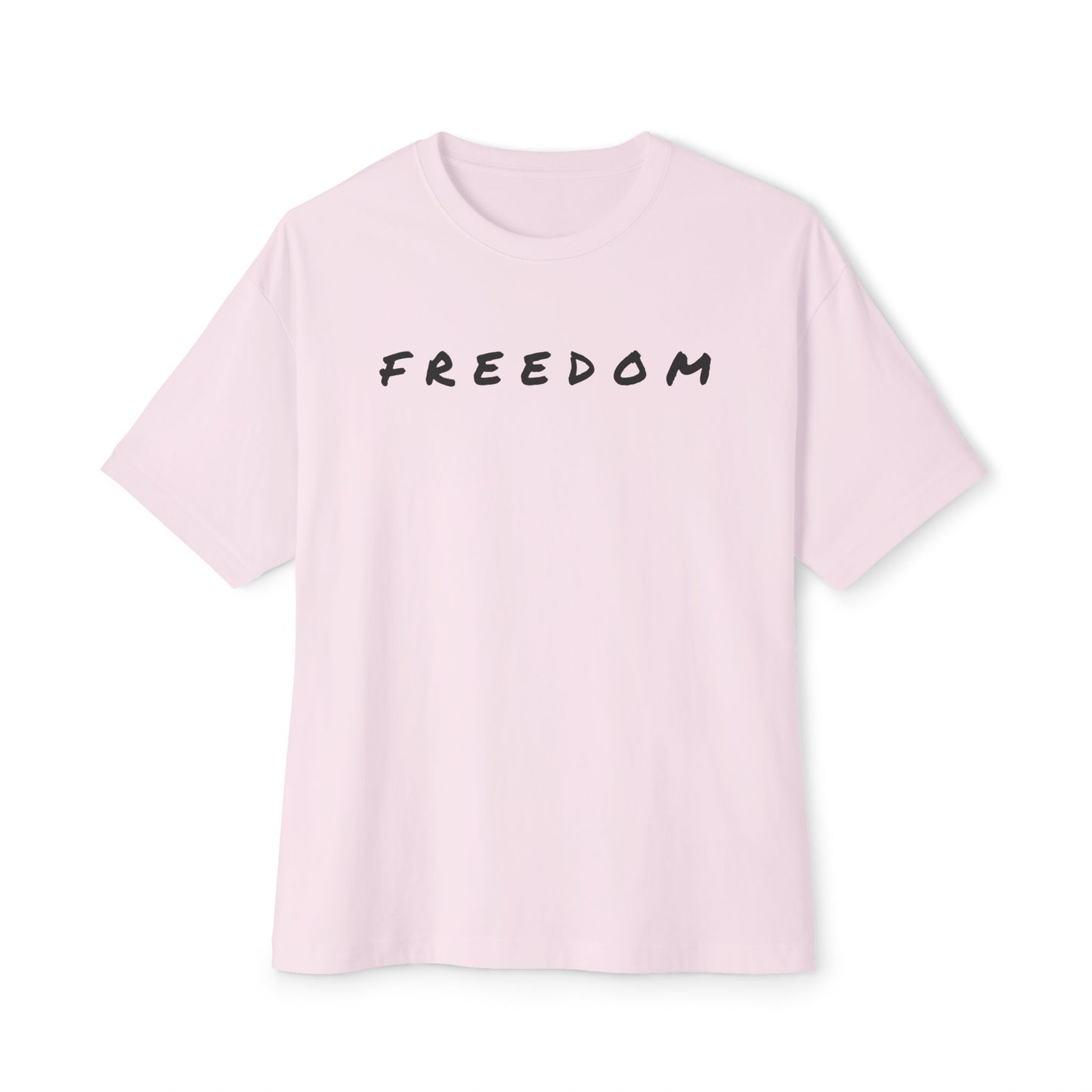 Freedom & Faith Unisex Oversized Tee, Summer Vibes Tee, Casual Gift, Patriotic Apparel, Faith-Based Outfit