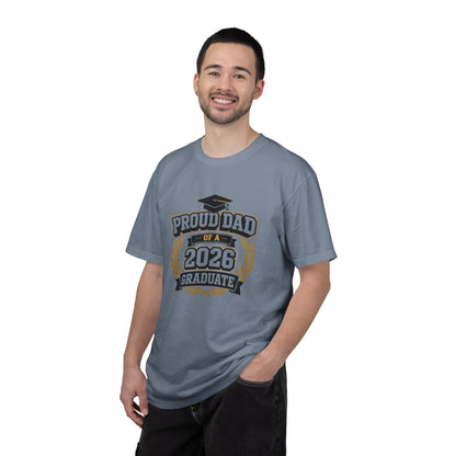 Proud Dad of a 2026 Graduate T-shirt | Graduation Dad Tee, Class of 2026