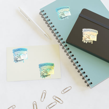 Homeroom Energy Present Barely Capybara sticker | Kiss-Cut Sticker