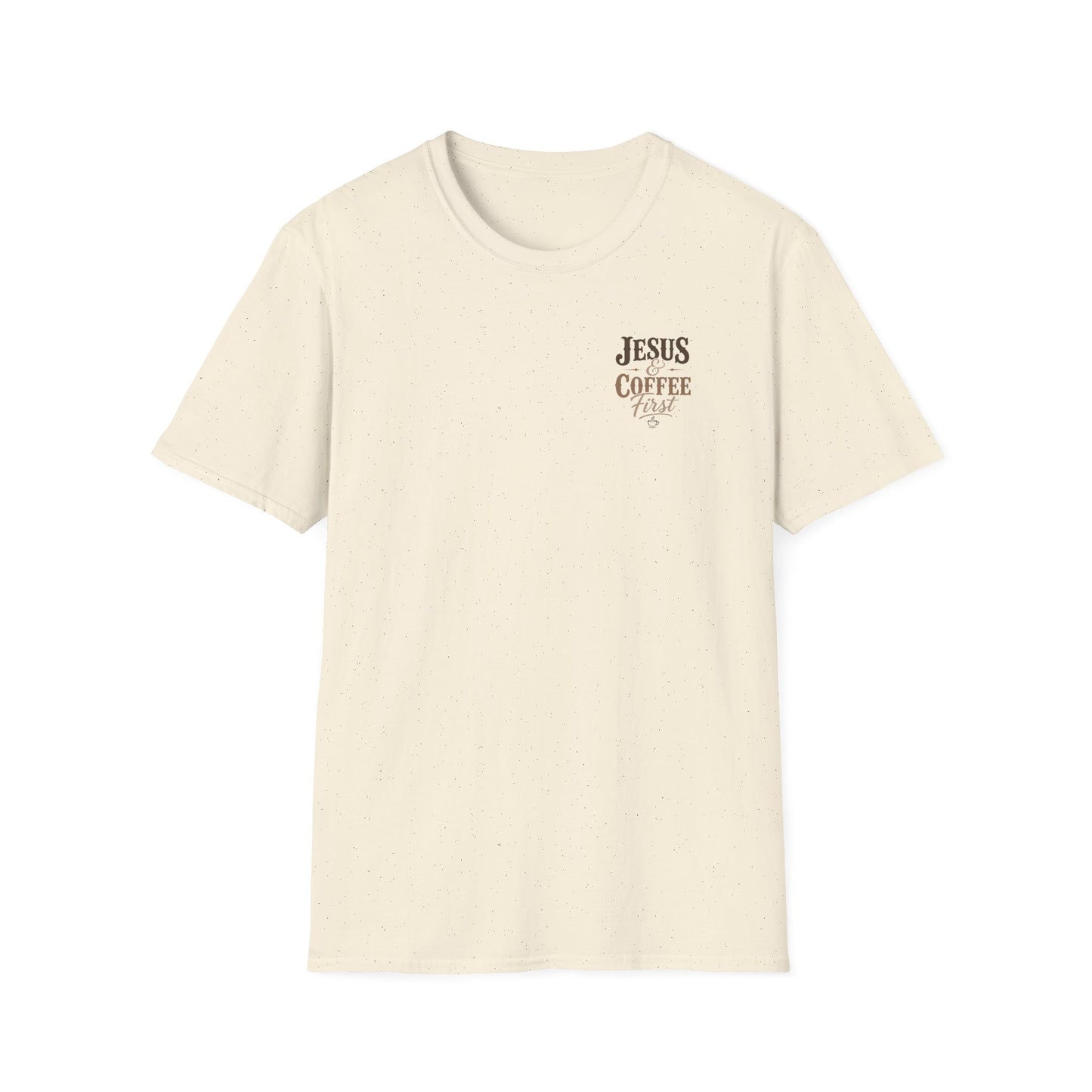Jesus & Coffee First T-Shirt | Christian Coffee Tee