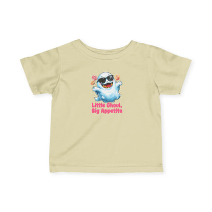 Adorable Halloween Infant T-Shirt, Little Ghoul Big Appetite Tee, Baby Halloween Costume, Cute Toddler Shirt, Spooky Fun Apparel, [...]