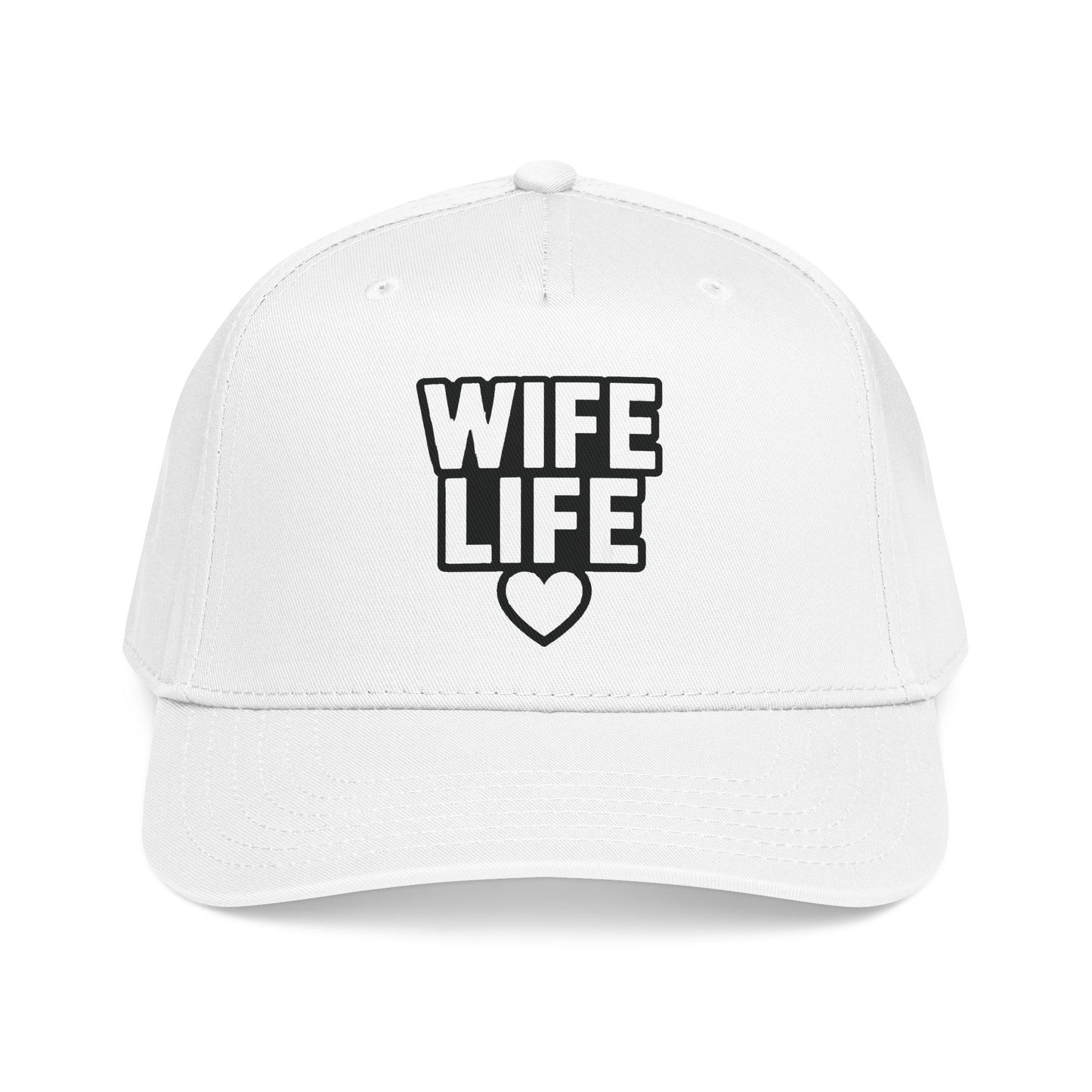 Wife Life Mid Profile Baseball Cap | Wife Life Baseball Hat