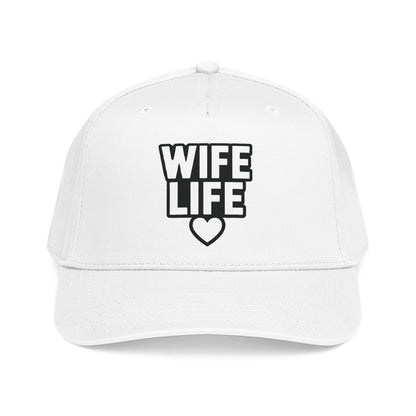 Wife Life Mid Profile Baseball Cap | Wife Life Baseball Hat