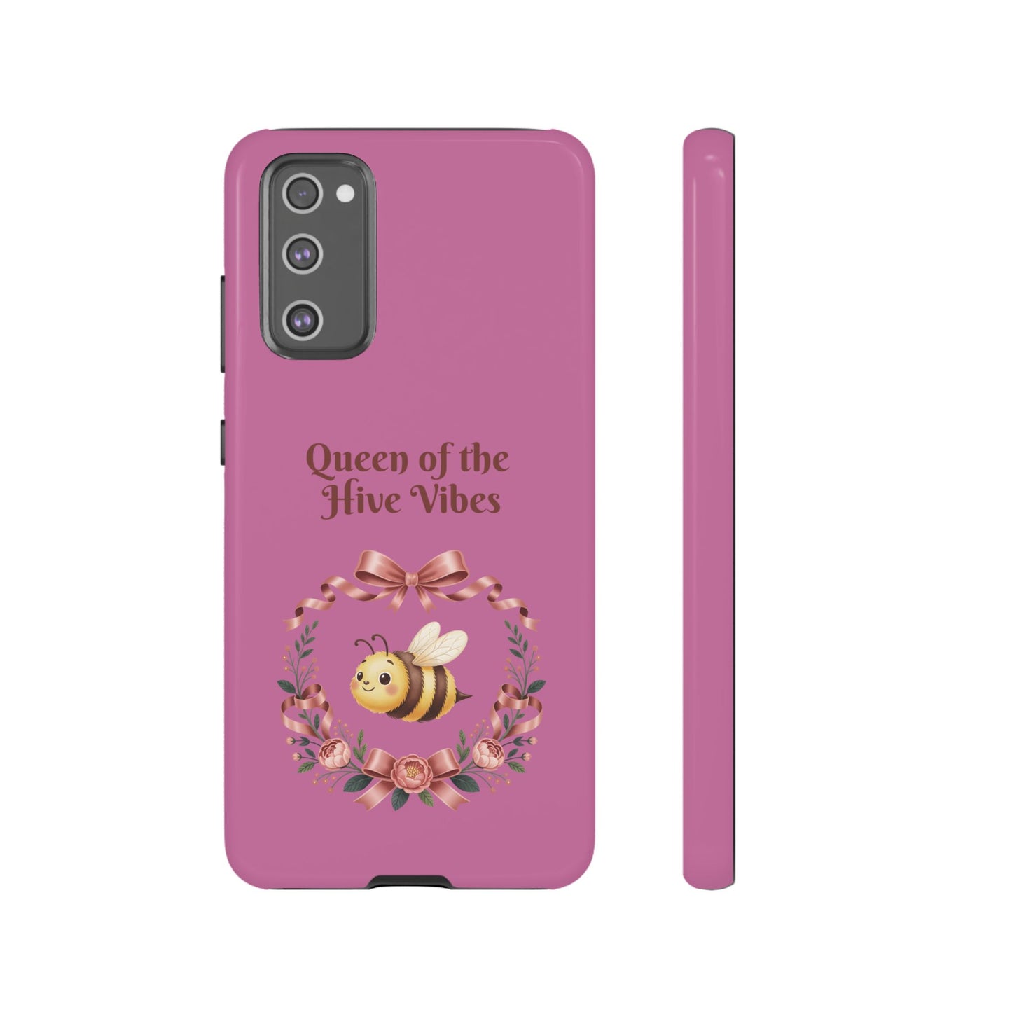 Queen of the Hive Bee Phone Case | Cute Floral Bee iPhone Case
