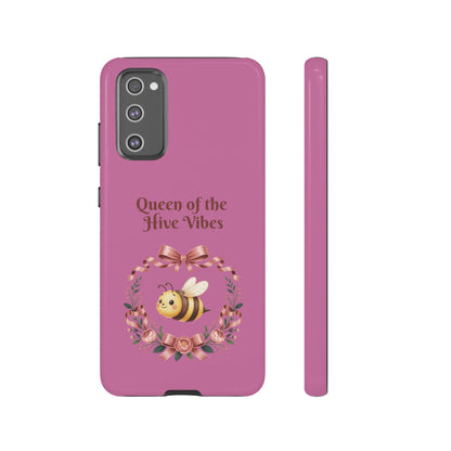 Queen of the Hive Bee Phone Case | Cute Floral Bee iPhone Case