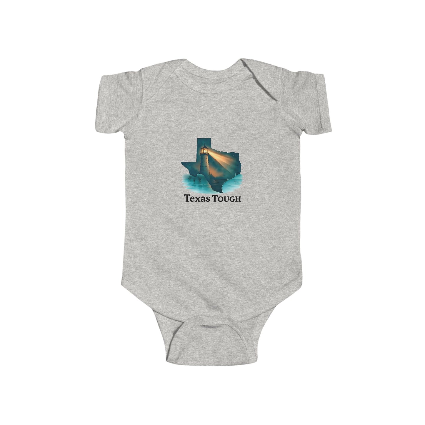 Texas Tough Infant Bodysuit - Cute Baby Clothes, Newborn Gift, Texas Pride, Baby Shower Present, Toddler Apparel