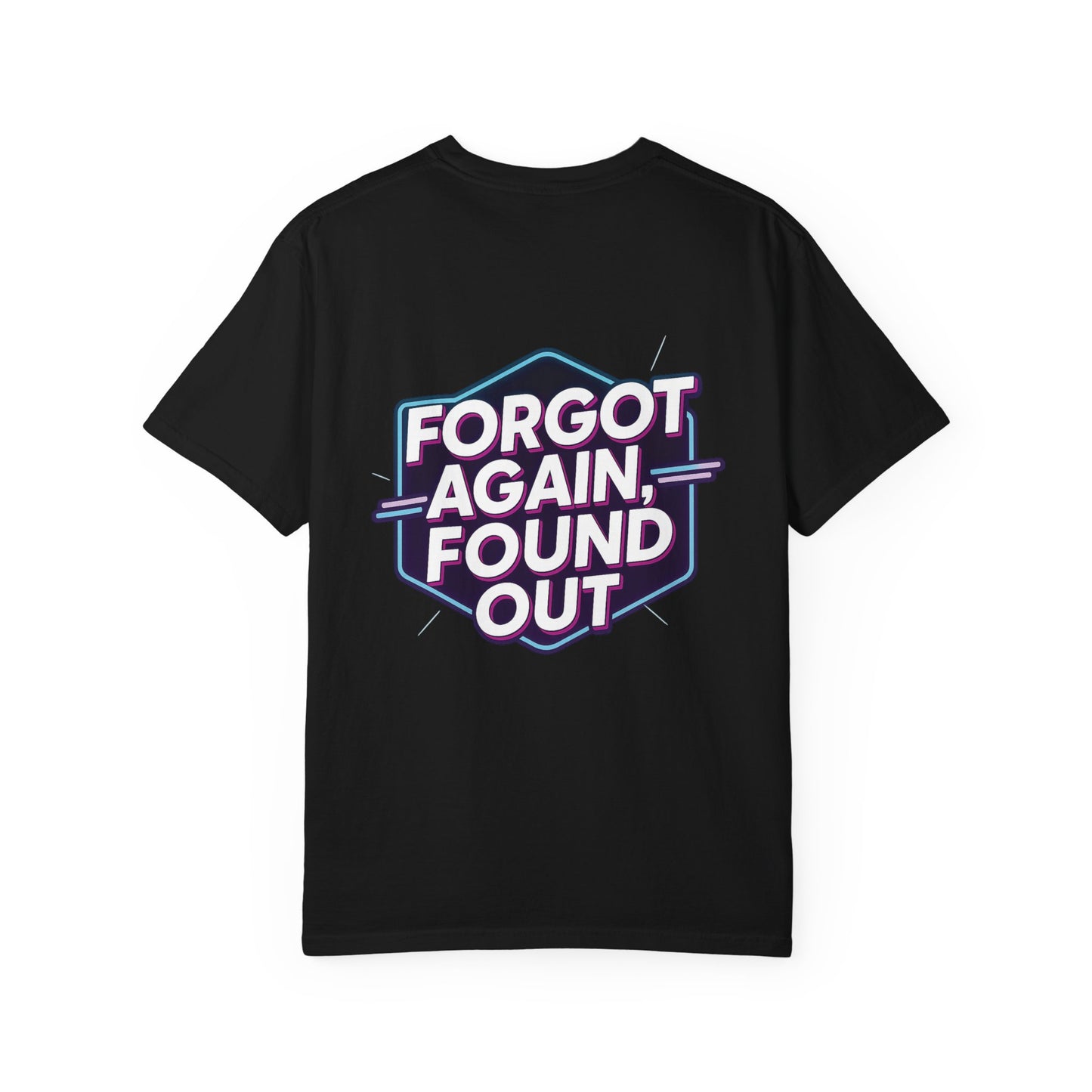 Gen X-Hausted Unisex T-shirt, Forgot Again Found Out Funny Tee, Gen X Humor Gift, Retro 80s 90s Shirt, Vintage Style Clothing