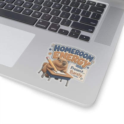 Homeroom Energy Present Barely sticker | Kiss-Cut Sticker