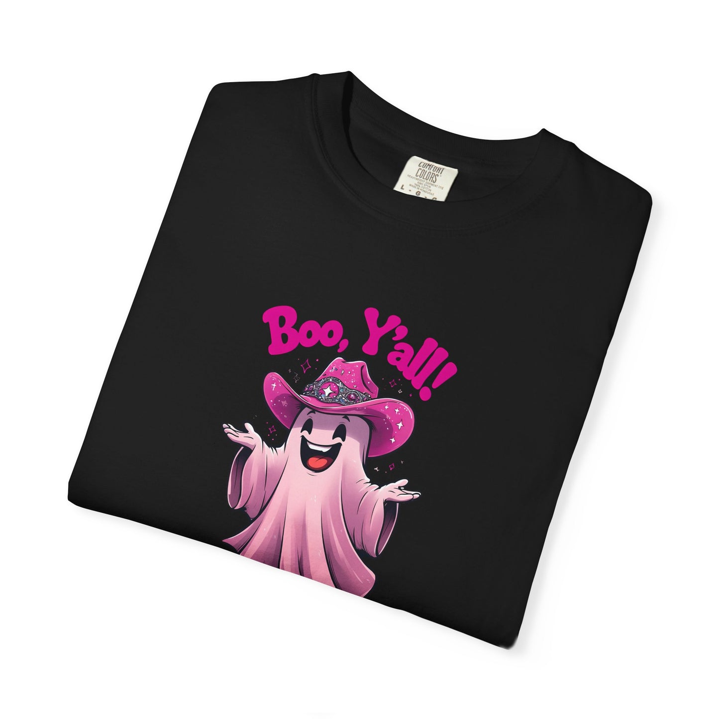 Boo Y'all Ghost T-Shirt, Fun Halloween Tee, Unisex Shirt, Cute Ghost Apparel, Spooky Season Outfit