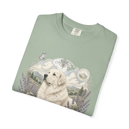 Great Pyrenees Guardian of My Heart T-Shirt | Mountain Dog Illustration
