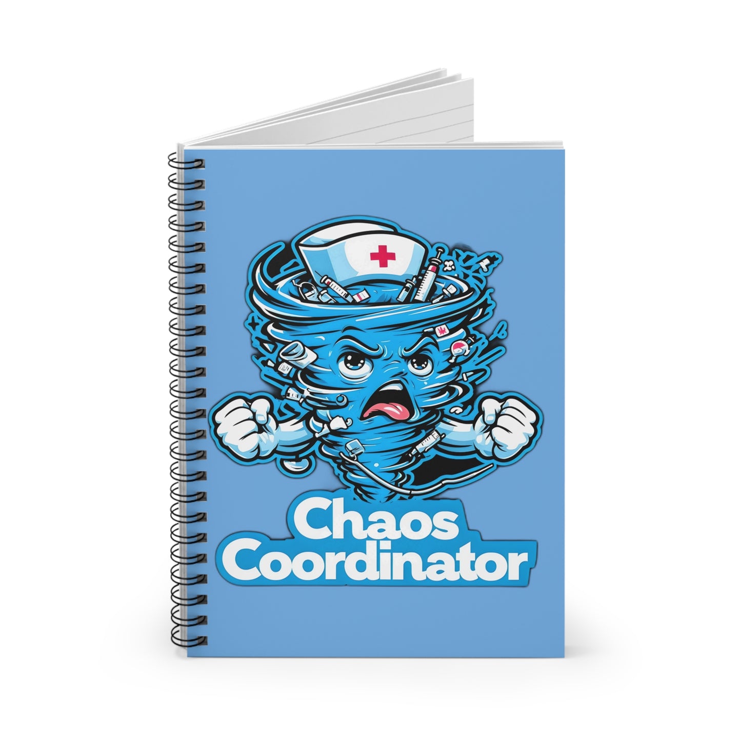 Chaos Coordinator Notebook - Perfect for Nurses, Gifts for Healthcare Workers, Inspirational Journal, Fun Stationery, Motivational Organizer