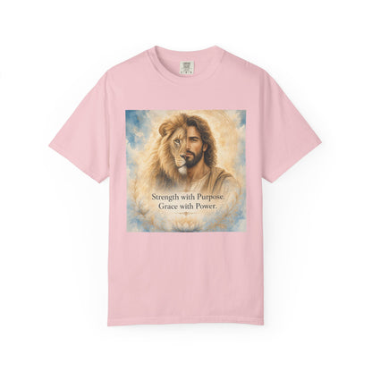 Jesus Lion of Judah Strength With Purpose T-shirt