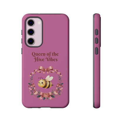 Queen of the Hive Bee Phone Case | Cute Floral Bee iPhone Case