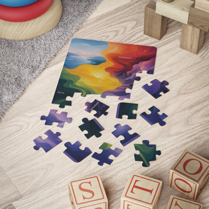 Emotional Spectrum Artwork Kids Puzzle