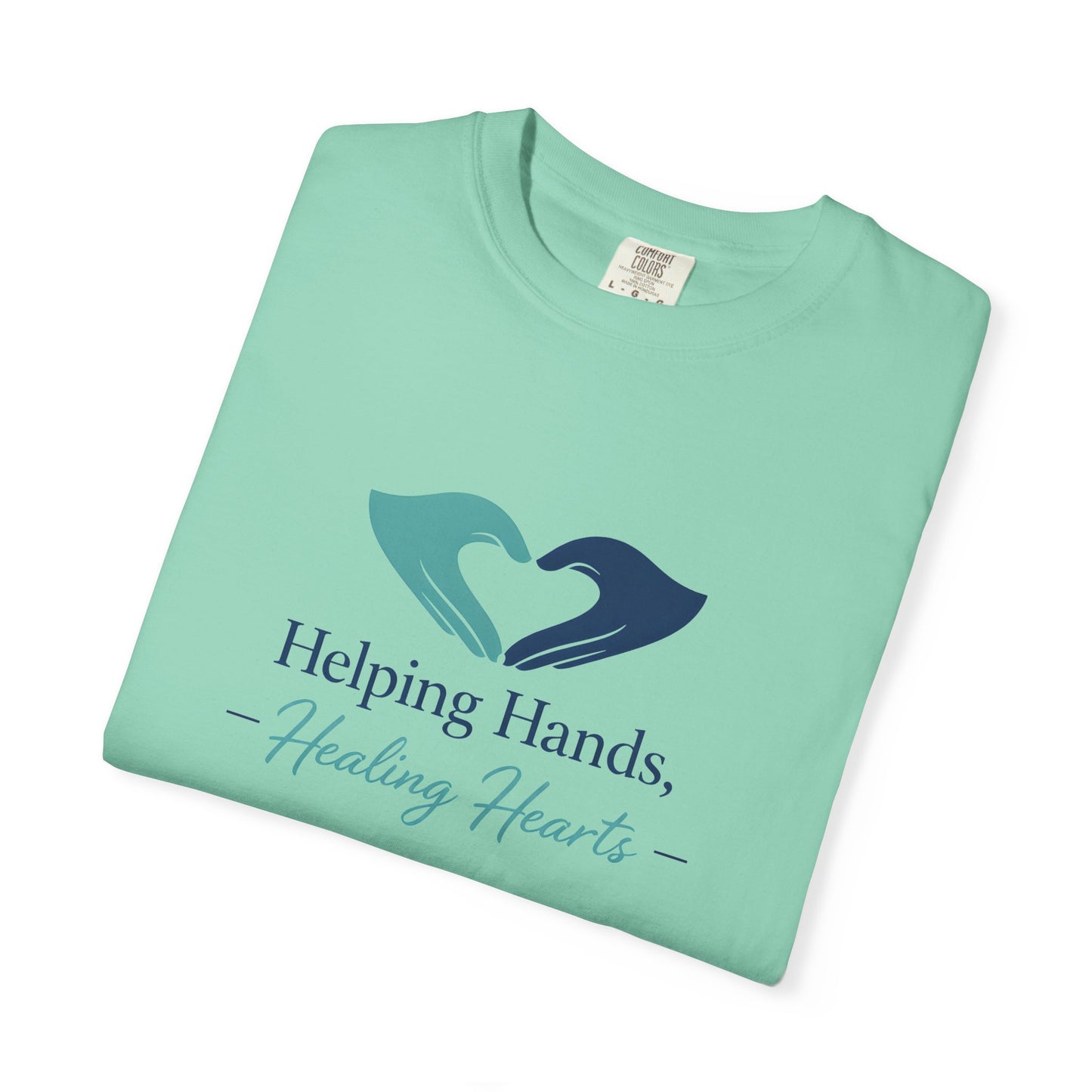 Helping Hands Healing Hearts Occupational Therapist T-shirt | OT Appreciation