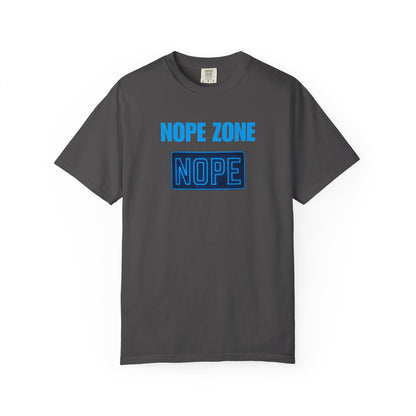 Nope Zone Humor Gen X T-shirt, Unisex Tee, Vintage Graphic Tee, Funny Shirt, Sarcastic Tee, Retro Gift