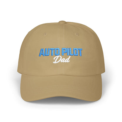 Autopilot Dad Cap | Embroidered Baseball Hat, Adjustable Classic Dad Cap
