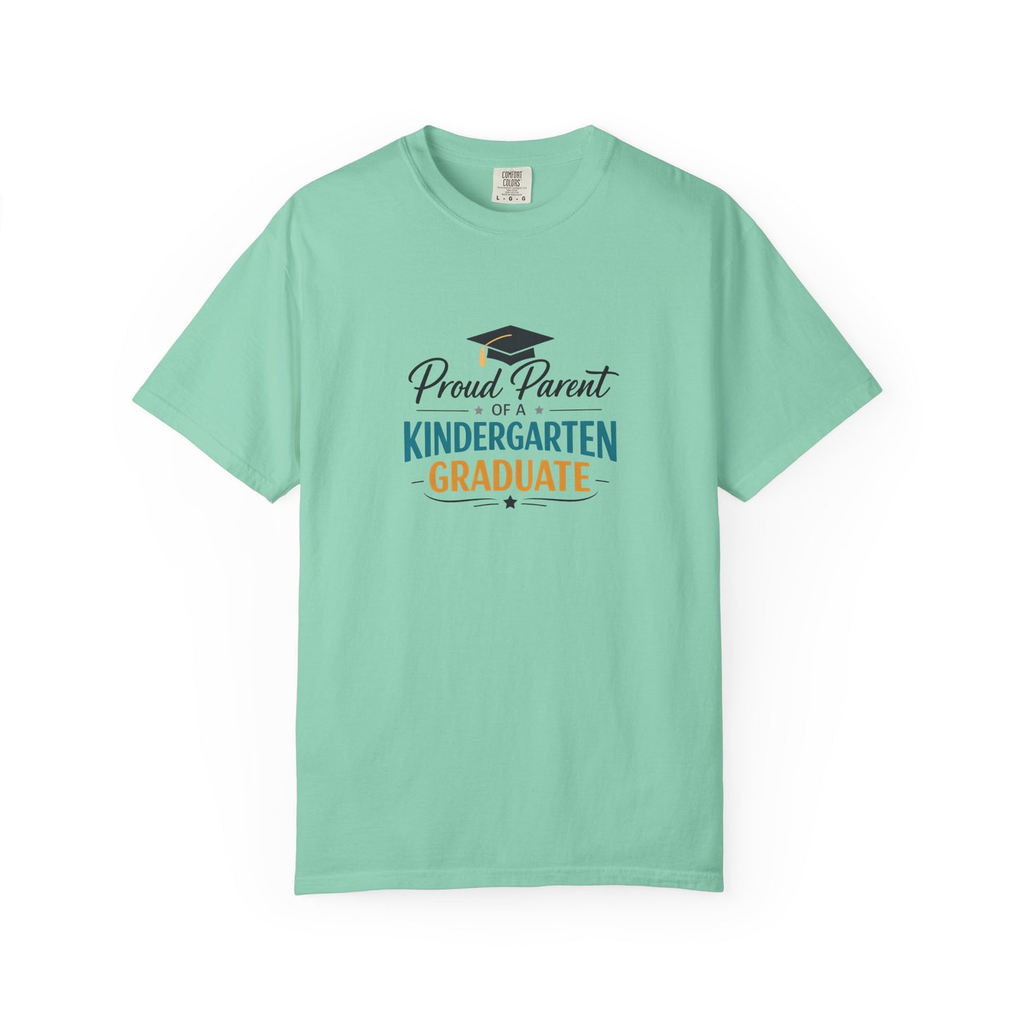 Proud Parent of a Kindergarten Graduate T-Shirt | Graduation Cap Design