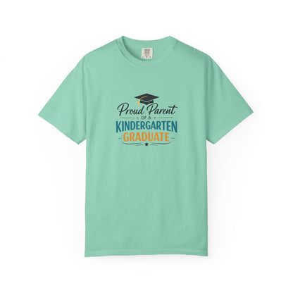 Proud Parent of a Kindergarten Graduate T-Shirt | Graduation Cap Design
