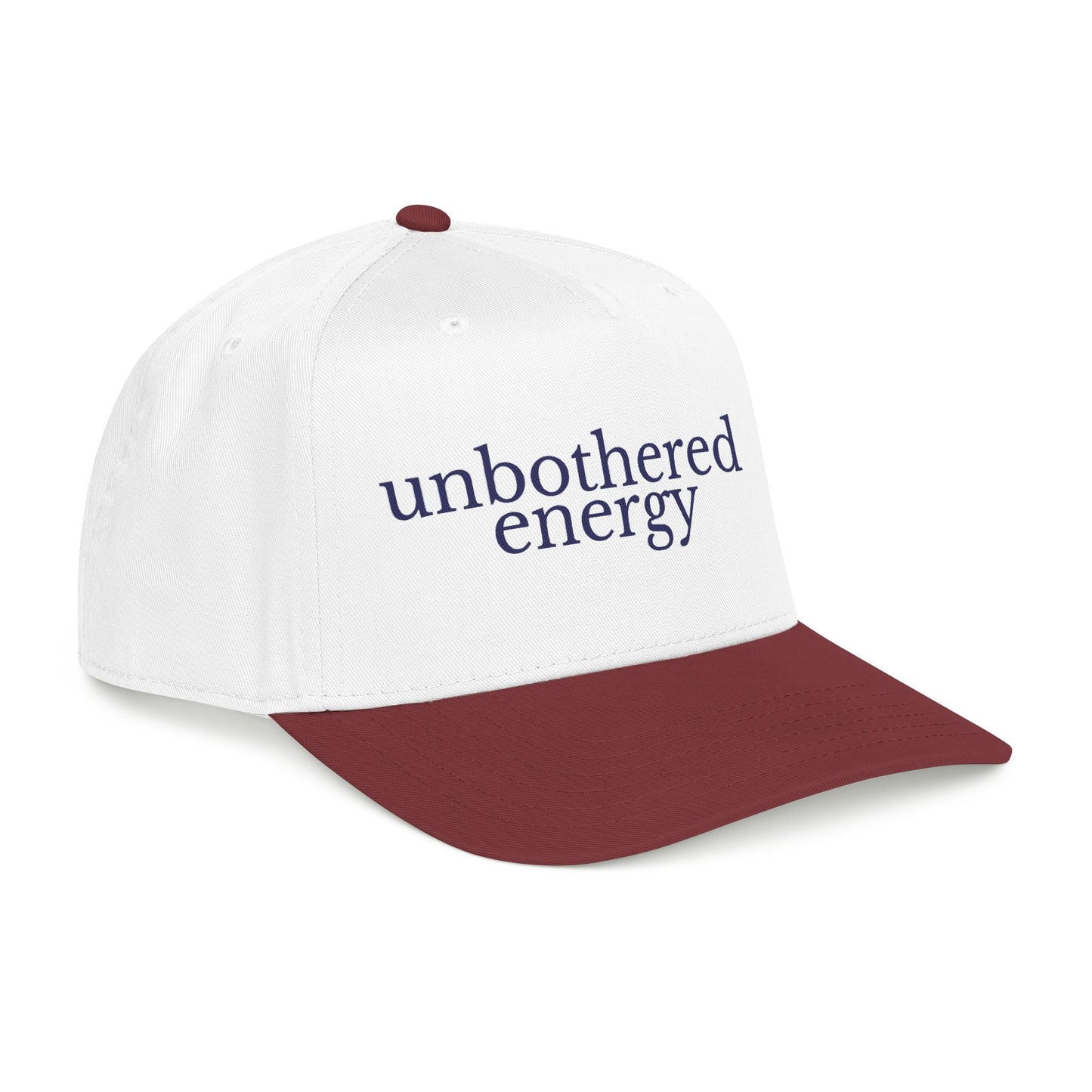 unbothered energy cap | mid profile baseball cap