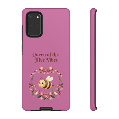 Queen of the Hive Bee Phone Case | Cute Floral Bee iPhone Case