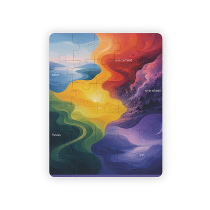 Emotional Spectrum Artwork Kids Puzzle