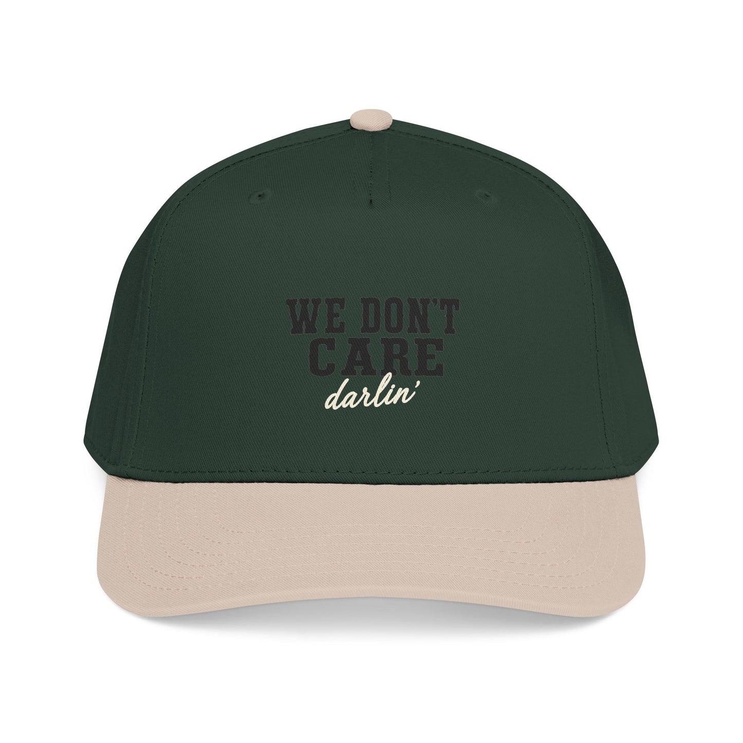 We Don't Care Darlin Gen X Mid Profile Baseball Cap