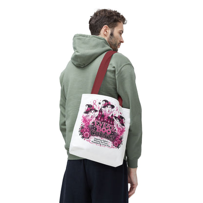 Every Boo Counts Tote Bag | Breast Cancer Awareness Ghosts