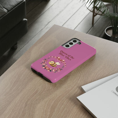 Queen of the Hive Bee Phone Case | Cute Floral Bee iPhone Case