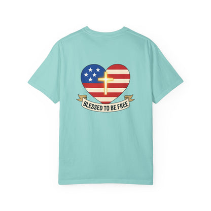 Freedom Blessed to Be Free Unisex T-shirt, Inspirational Tee, Positive Vibes Shirt, Gift for Him or Her, Casual Top, Comfortable Clothing