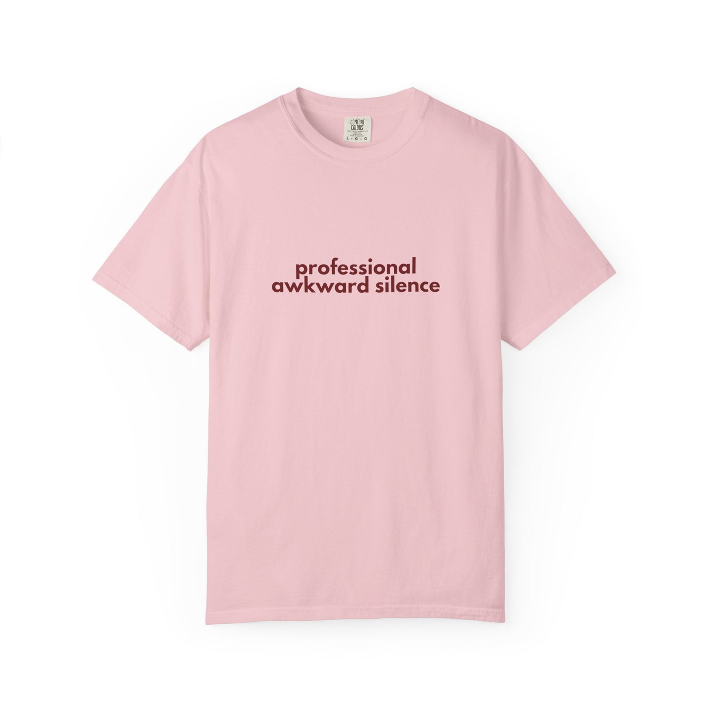 Professional Awkward Silence T-Shirt | Introvert Funny Quote