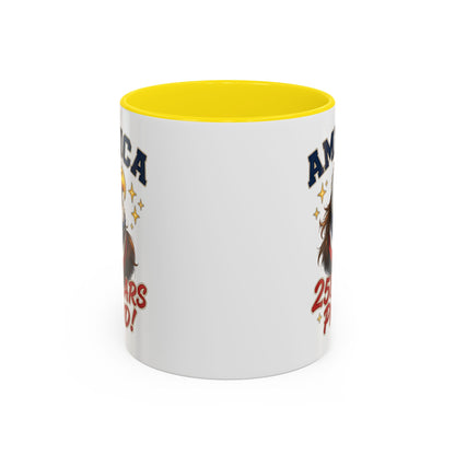 America Eagle 250 Years Proud Mug | Accent Coffee Mug 11/15oz