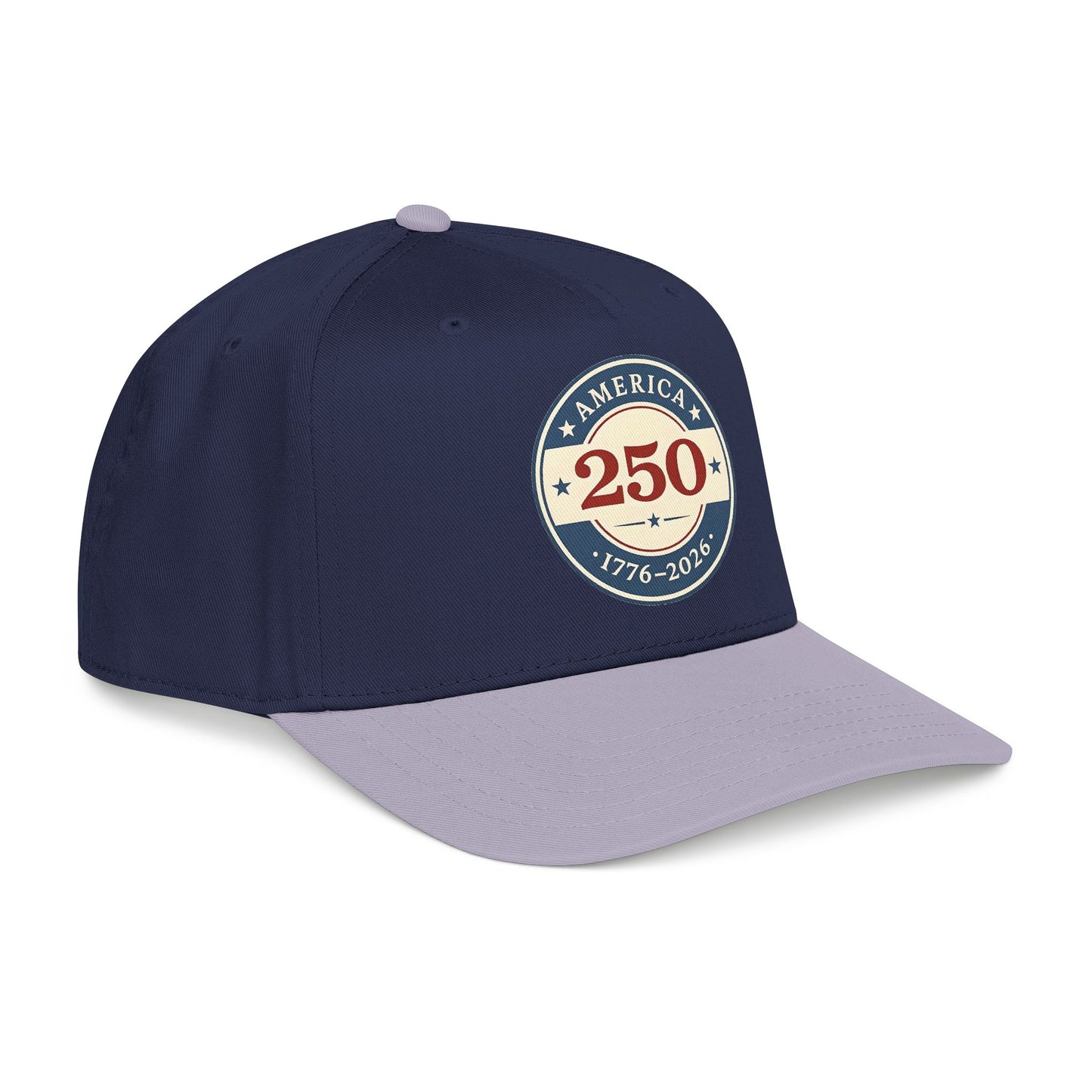 America 250 1776-2026 Patch Mid Profile Baseball Cap | 250th Anniversary Celebration