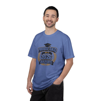 Proud Dad of a 2026 Graduate T-shirt | Graduation Dad Tee, Class of 2026