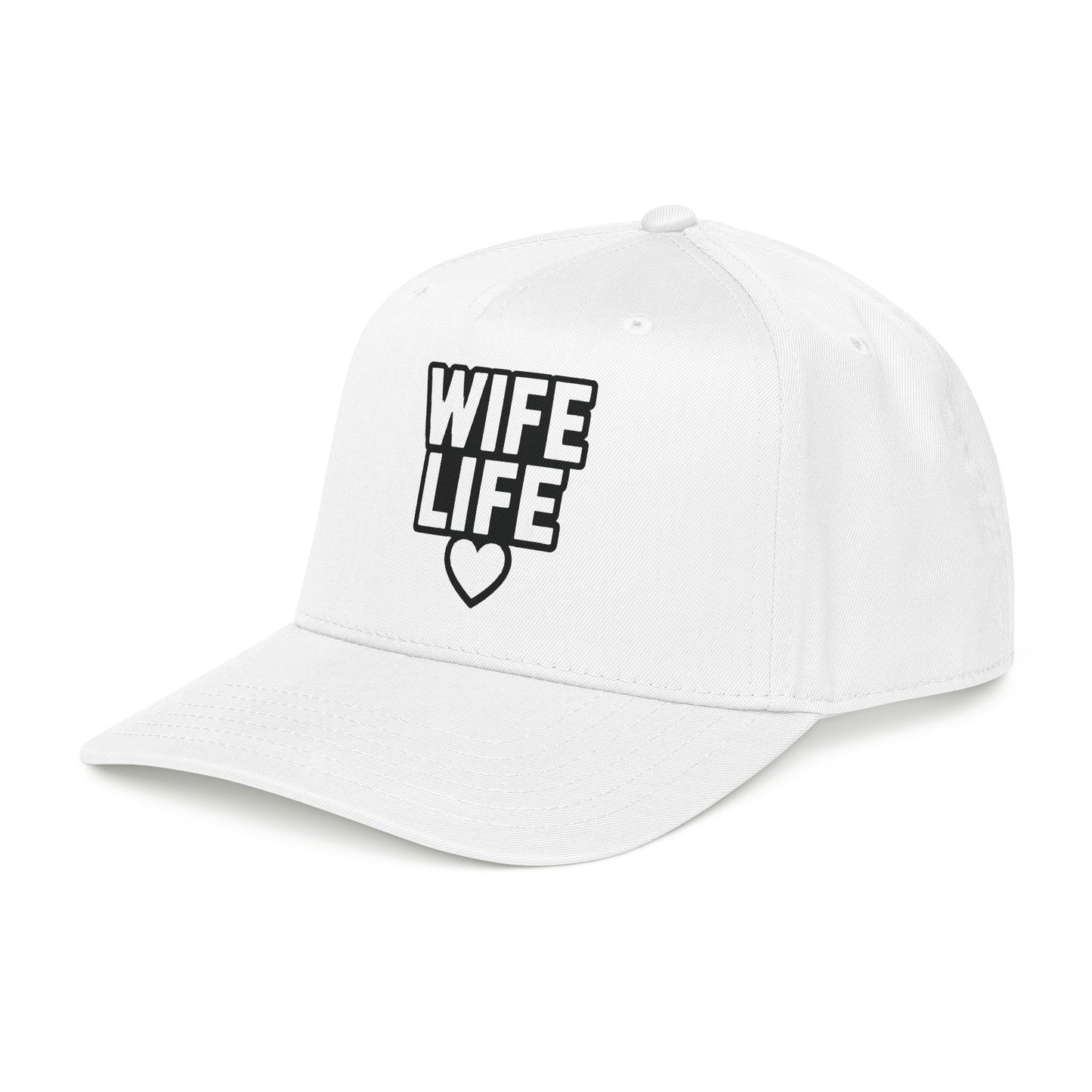 Wife Life Mid Profile Baseball Cap | Wife Life Baseball Hat