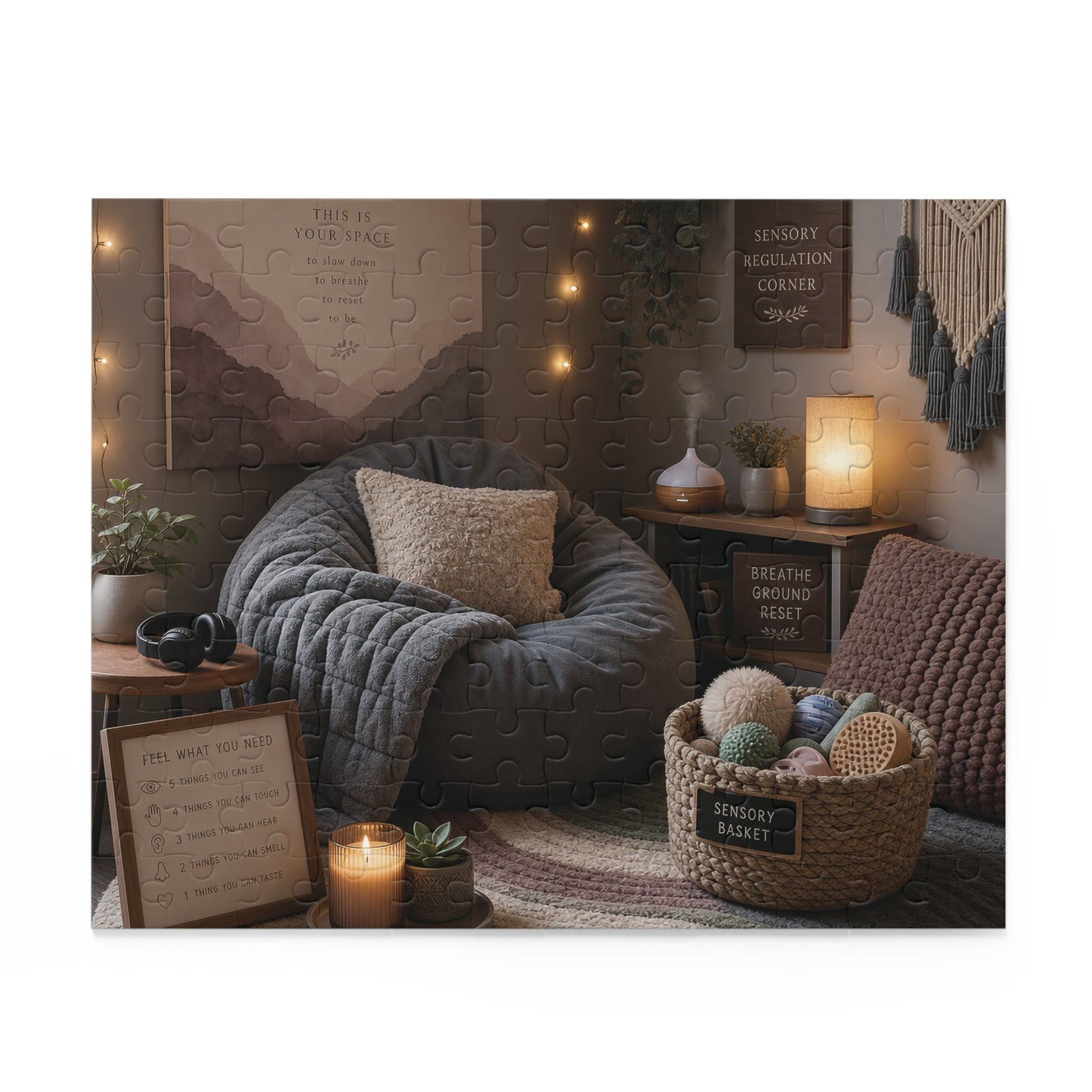 Sensory Reset Corner Neurodivergent Puzzle