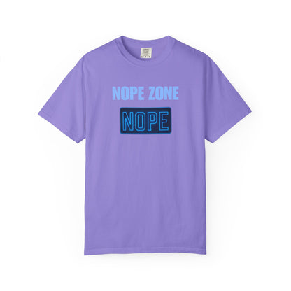Nope Zone Humor Gen X T-shirt, Unisex Tee, Vintage Graphic Tee, Funny Shirt, Sarcastic Tee, Retro Gift
