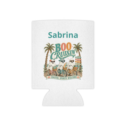 Boo Cruisin' Ghosts Can Cooler | Halloween Coastal Spirits