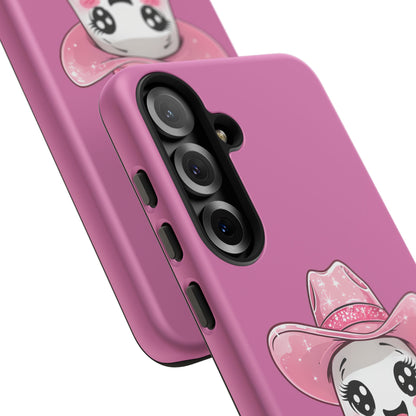Cute Ghost Phone Case - Fun, Whimsical, Kawaii, Halloween, Gift Idea, Pink Ghost Design