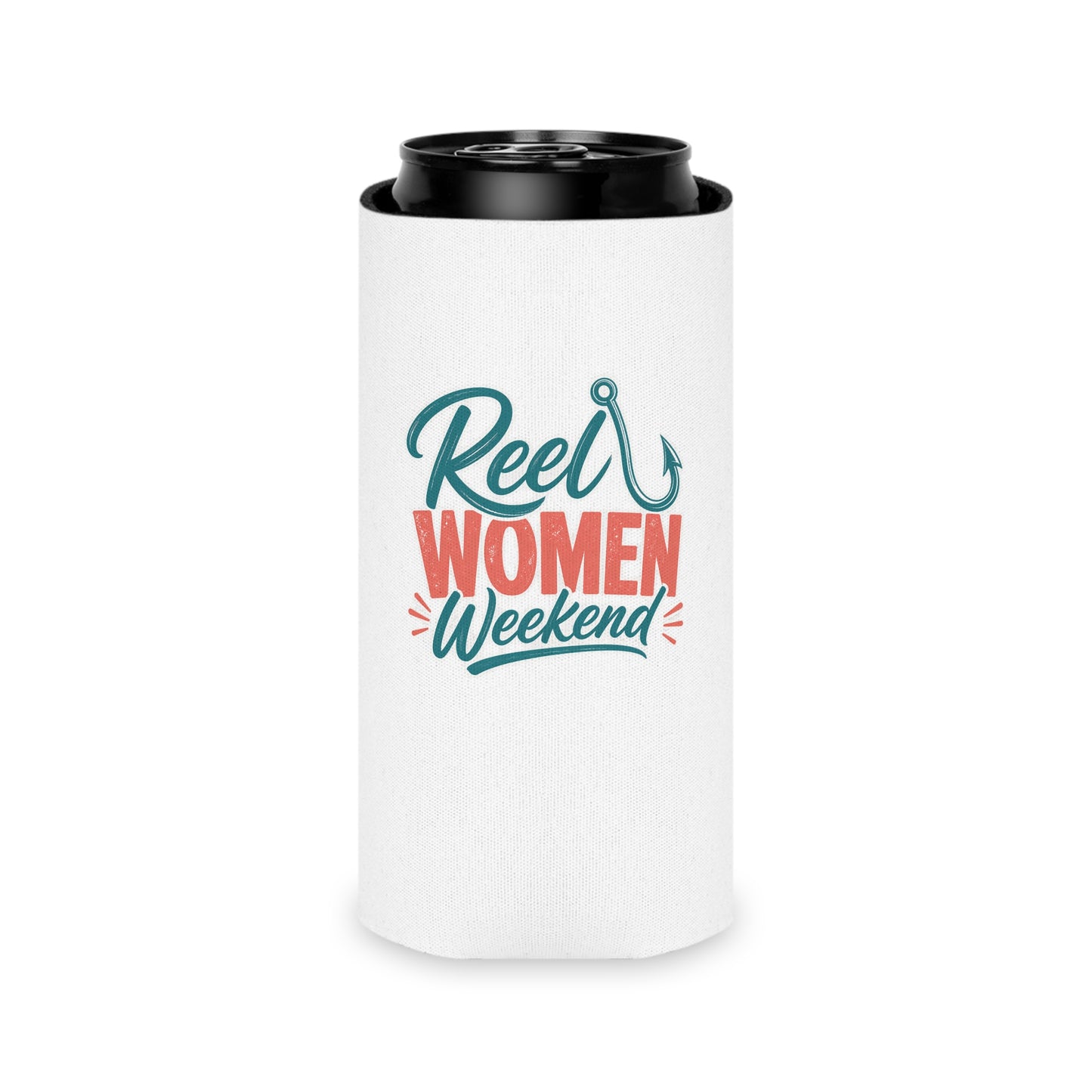 Reel Women Weekend Can Cooler | Fishing Bachelorette Party, Personalized