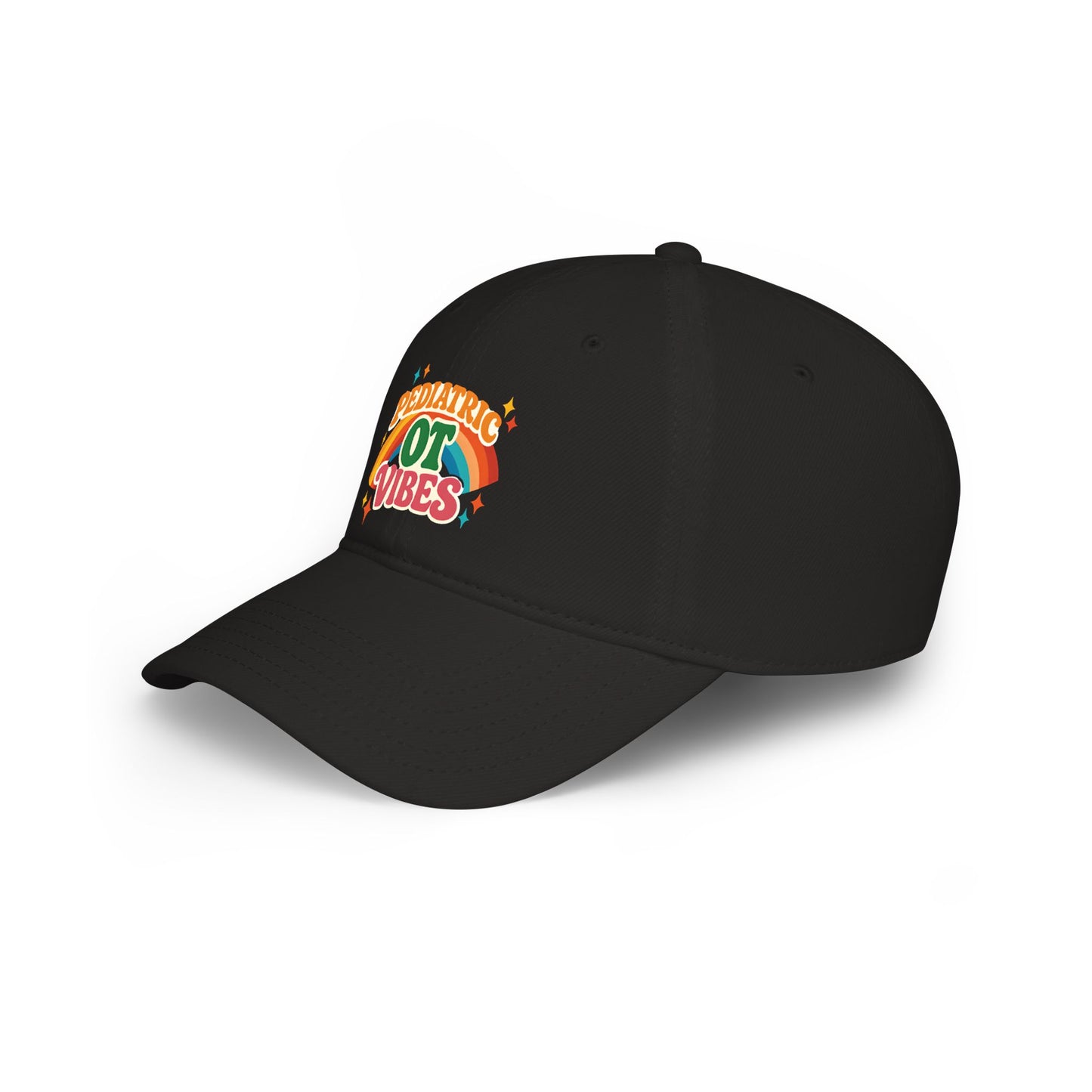 Pediatric OT Vibes Cap | Occupational Therapy Rainbow Logo
