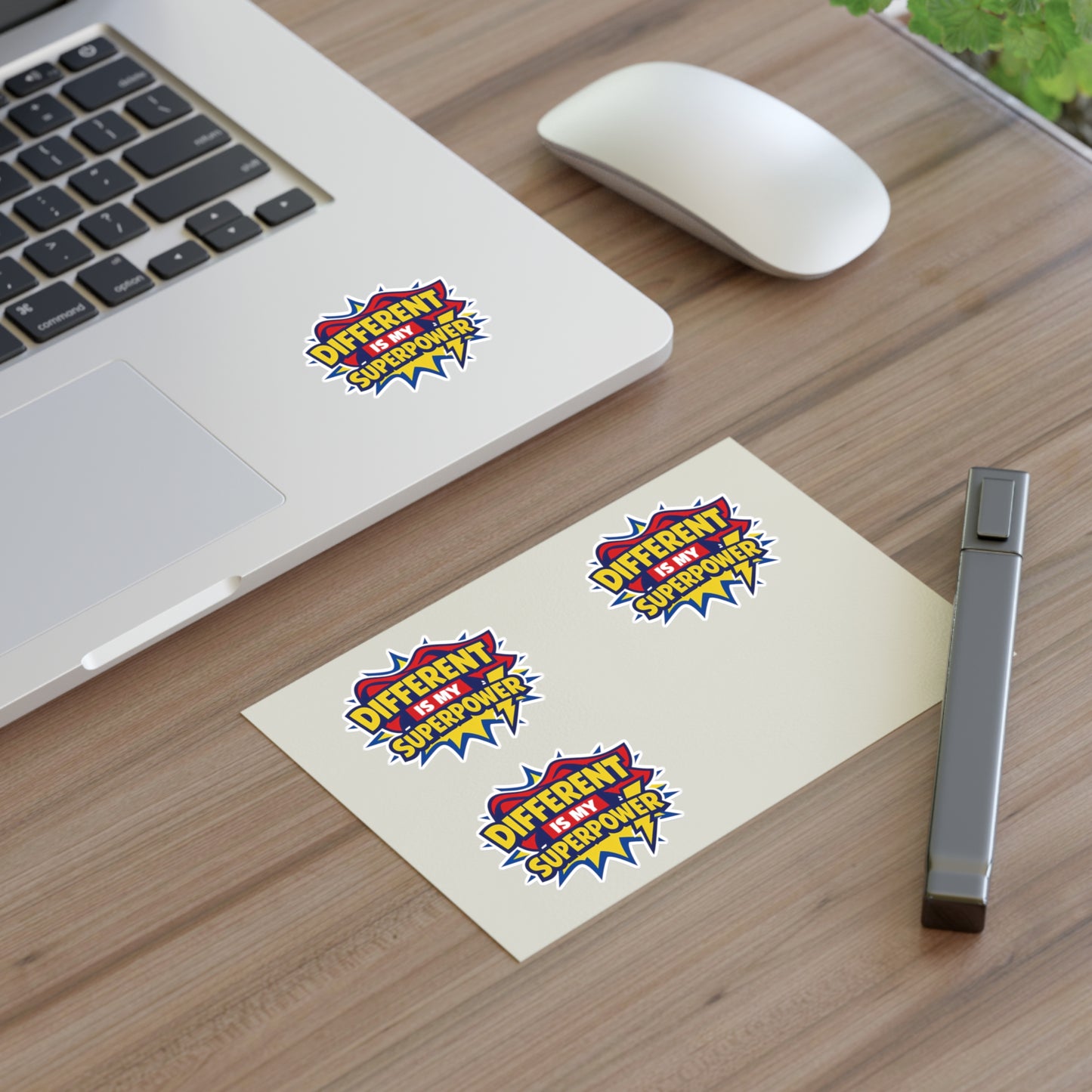Different Is My Superpower Autism Sticker Sheets | Neurodiversity Pride Stickers