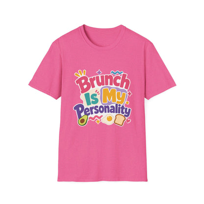 Brunch Is My Personality T-Shirt | Avocado Toast Graphic Tee