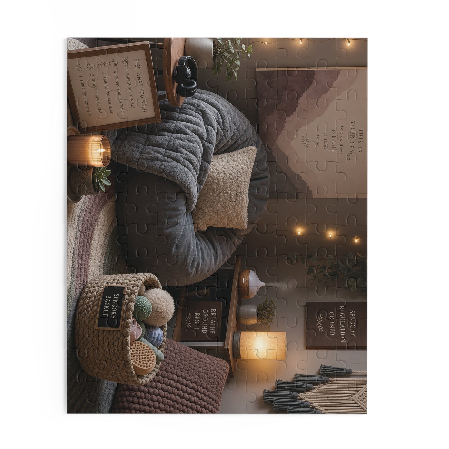 Sensory Reset Corner Neurodivergent Puzzle