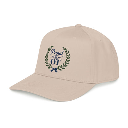 Proud to Be an OT Baseball Cap | Occupational Therapist Hat, Laurel Wreath