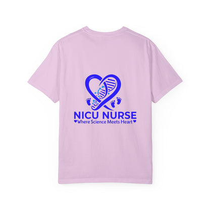 NICU Nurse Love T-Shirt, Personalized Unisex Tee, Heartbeat Tee, Gift for Nurses, Custom Nurse Shirt