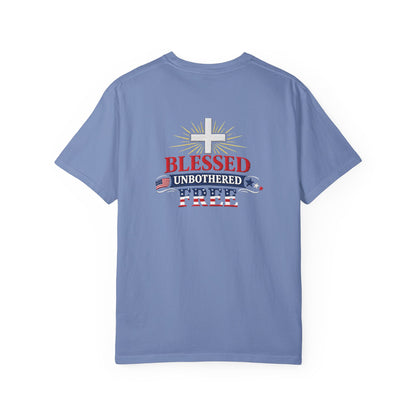 Blessed Unbothered Free cross | T-shirt