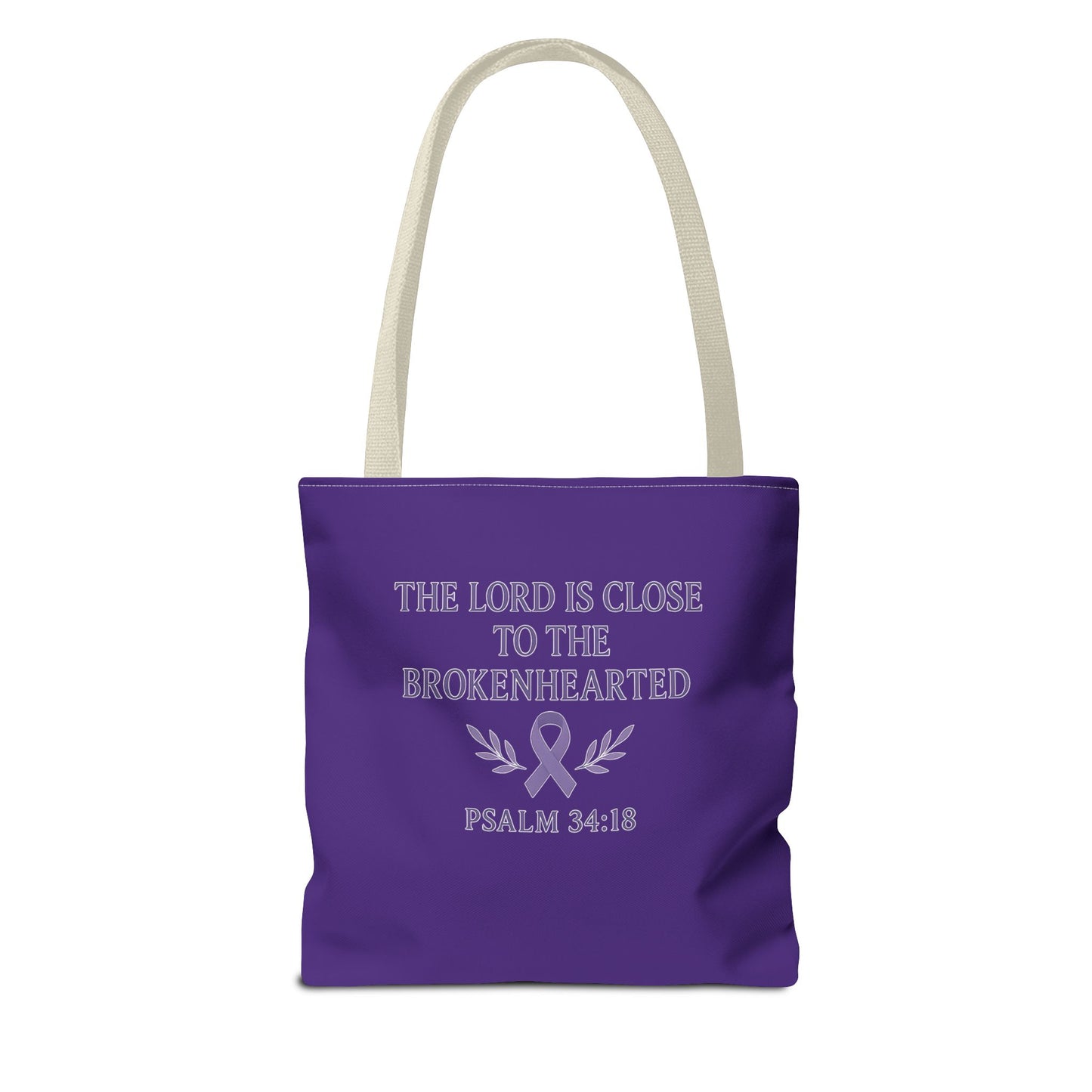 Inspirational Tote Bag, Meaningful Gift for Healing, Supportive Message, Versatile Use, Great for Christian Gifts