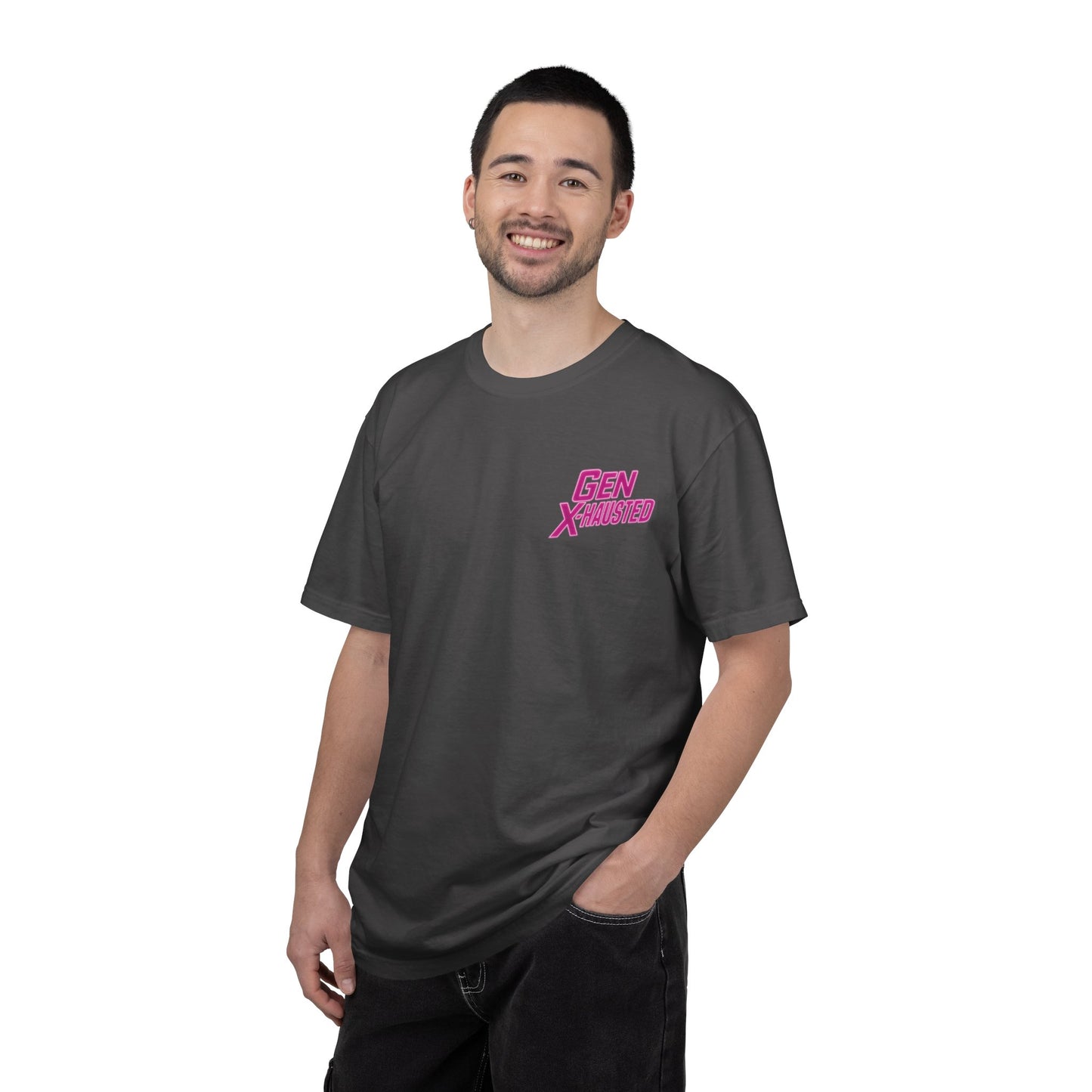 Cassette Me Outside T-shirt, Gen X Humor Tee, Vintage Music Lover Shirt, Retro 80s Graphic Top, Unisex Garment-Dyed Tee, Cassette Tape Shirt